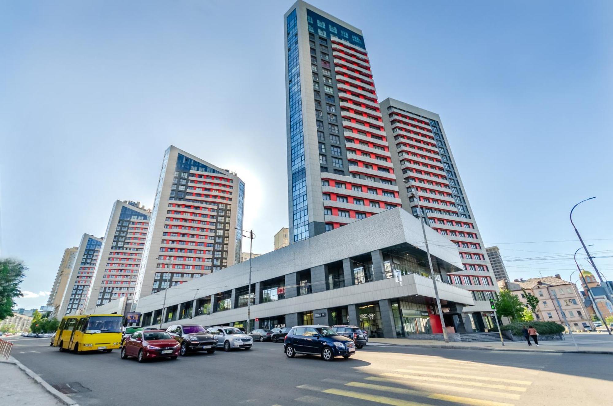 Petrovdom Apartments 7-13 In Rc Manhattan City,Beresteiskyi 11 เคียฟ ภายนอก รูปภาพ